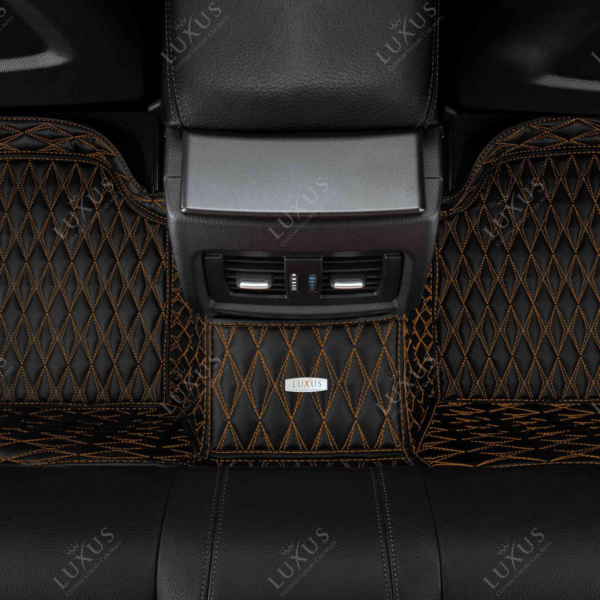 Luxury Bentley Quilted Diamond Stitch Embossed Artificial Faux