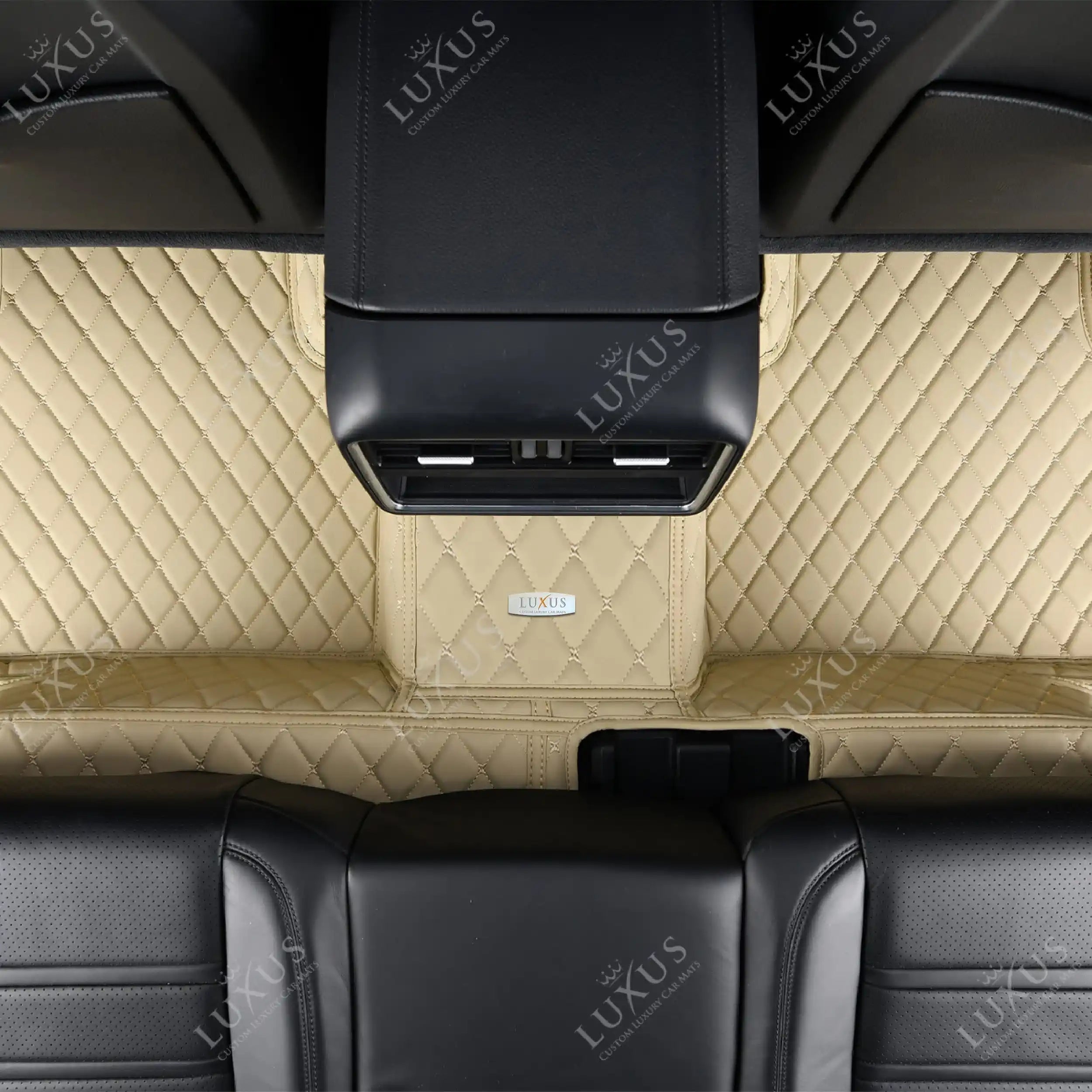 Luxus Car Mats™ - Juego de alfombrillas de lujo beige crema