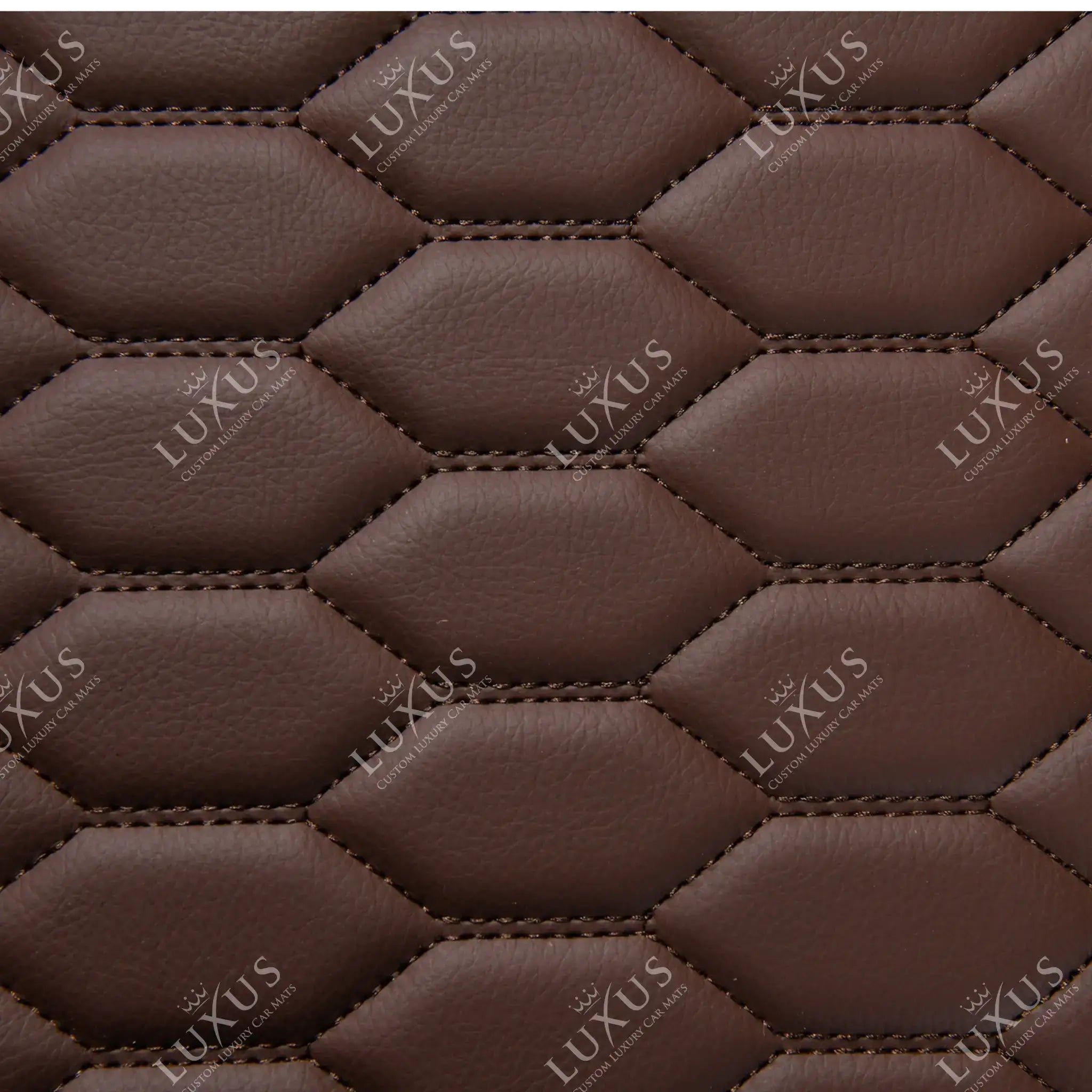 NEW Chocolate Brown Honeycomb Luxury Boot/Trunk Mat